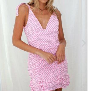 Valentina French Rose Dress